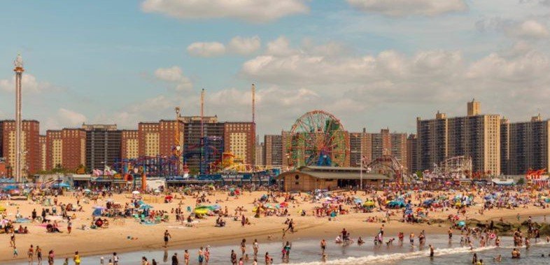 Coney Island casino rooftop garden