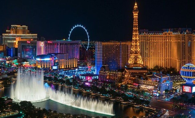 Las Vegas Strip at night