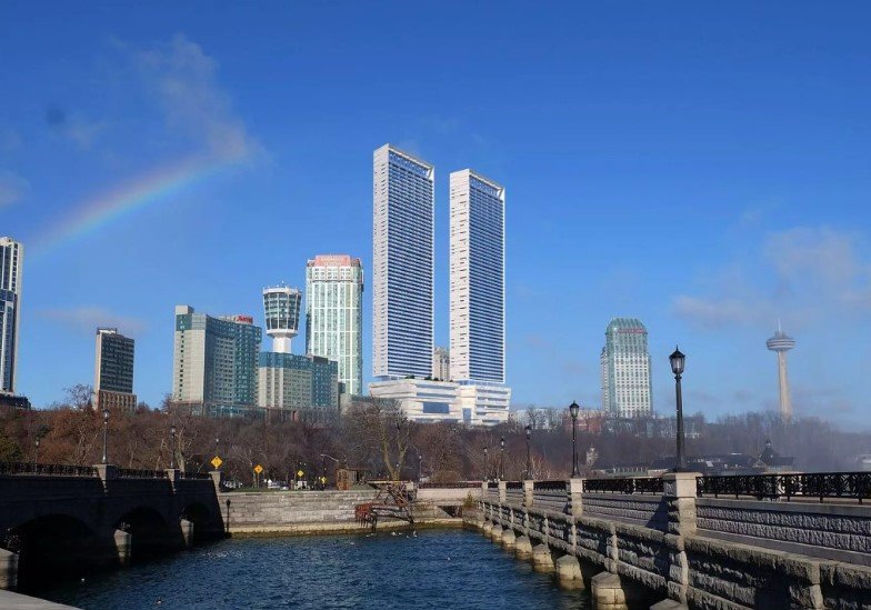 ontario twin skyscrapers with casino niagara falls