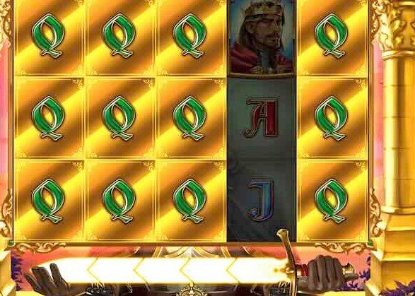 thunderkick sword of arthur online slot game