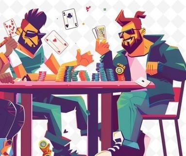 high stakes poker table game players