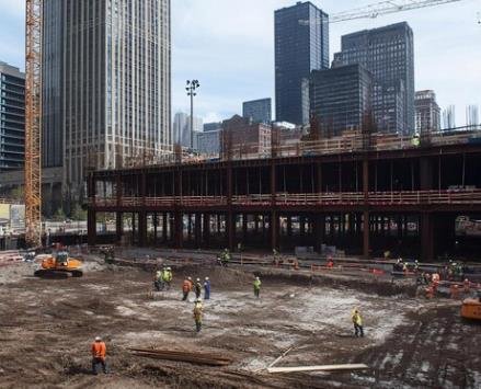 Cedar Rapids casino construction site