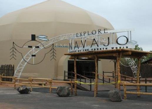 Navajo Nation casino construction site