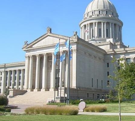 Oklahoma state legislature chamber