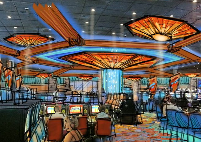 las vegas casino interior