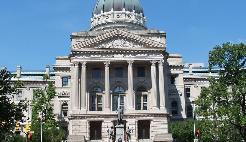 Indiana state capitol building