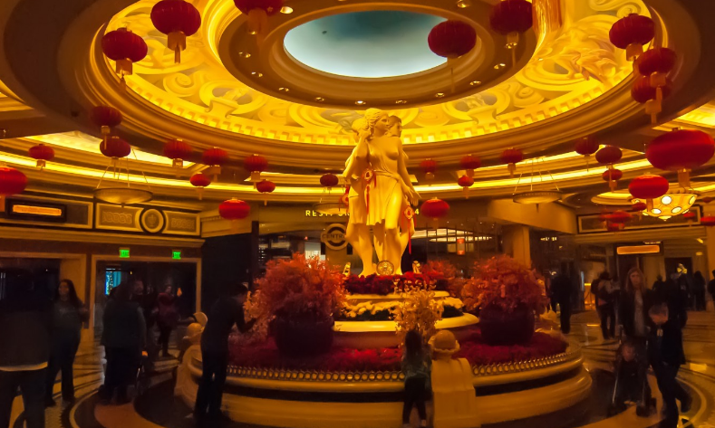 las vegas casino interior