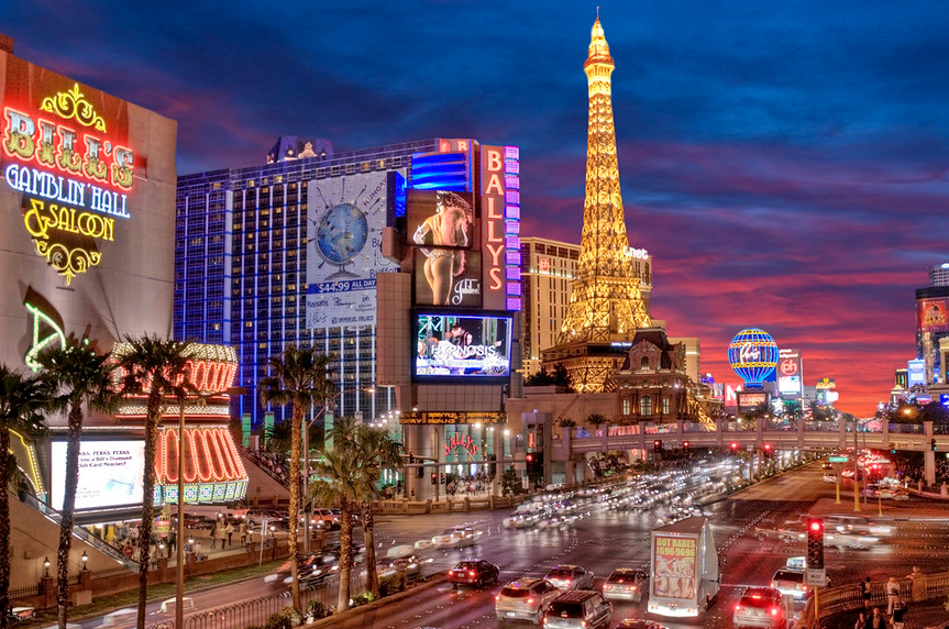las vegas strip skylin