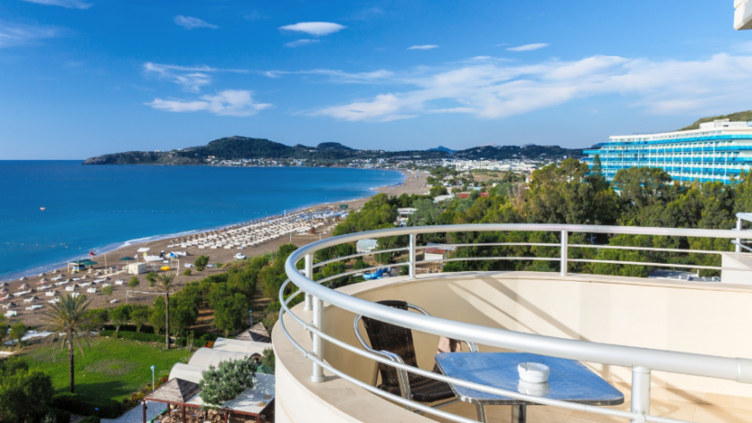 casino resort aerial view