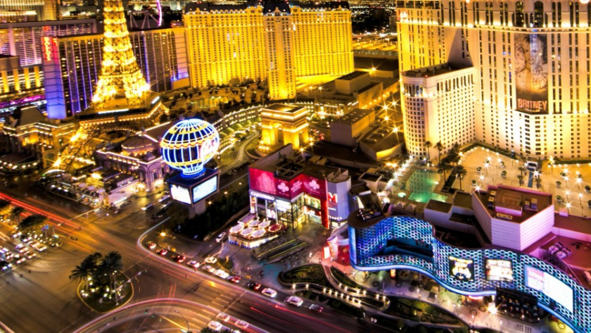 Las Vegas Strip at night