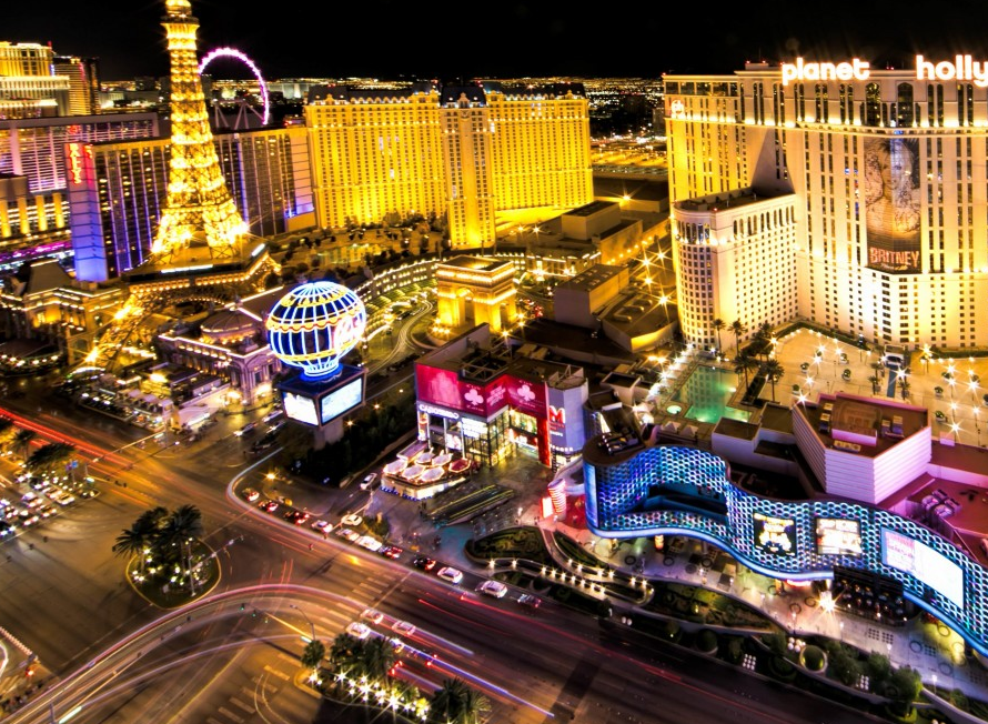Las Vegas Strip at night