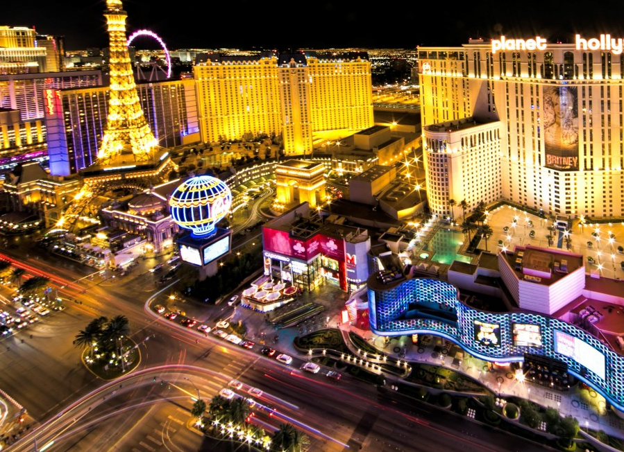 Las Vegas Strip at night