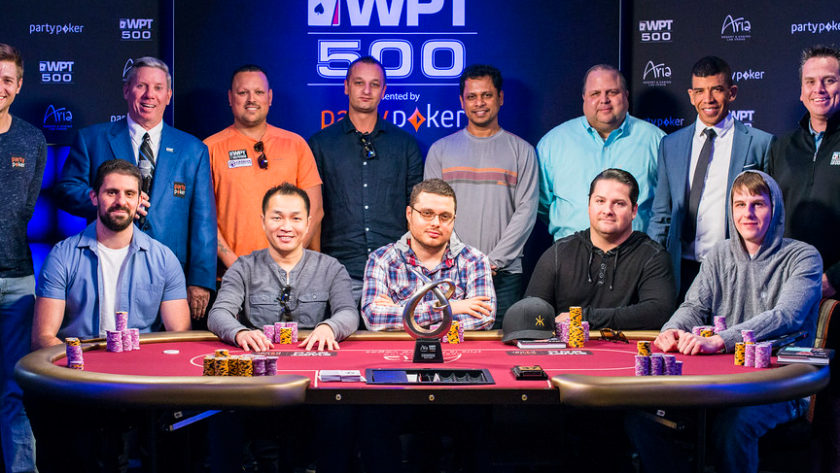 poker tournament final table