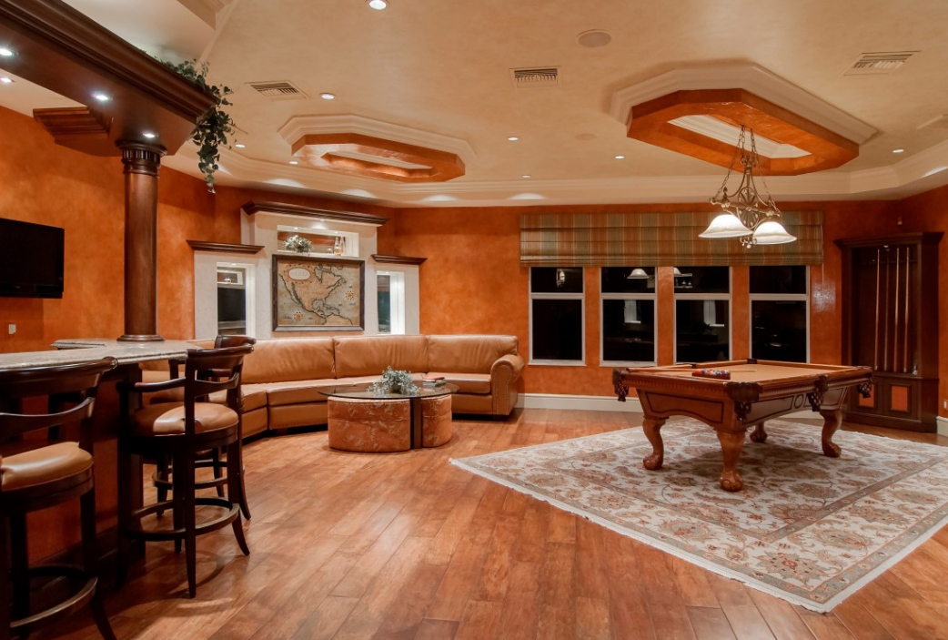 california cardroom interior