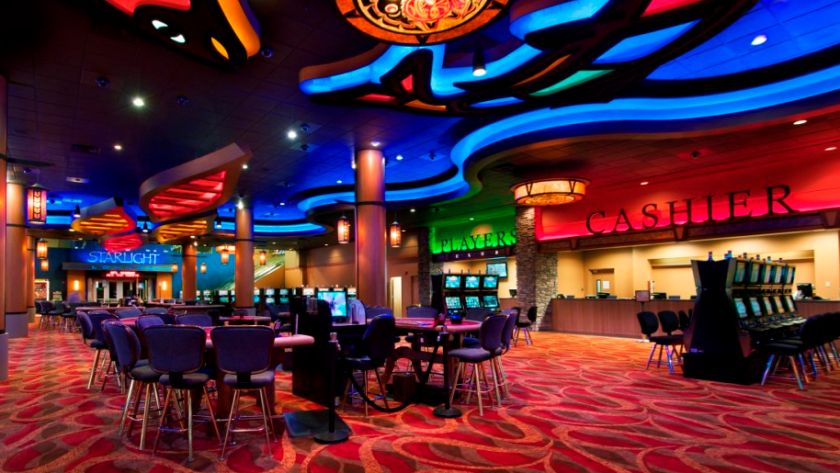 modern casino interior