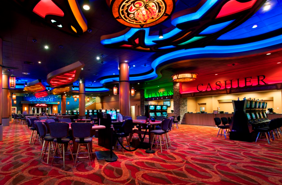 modern casino interior