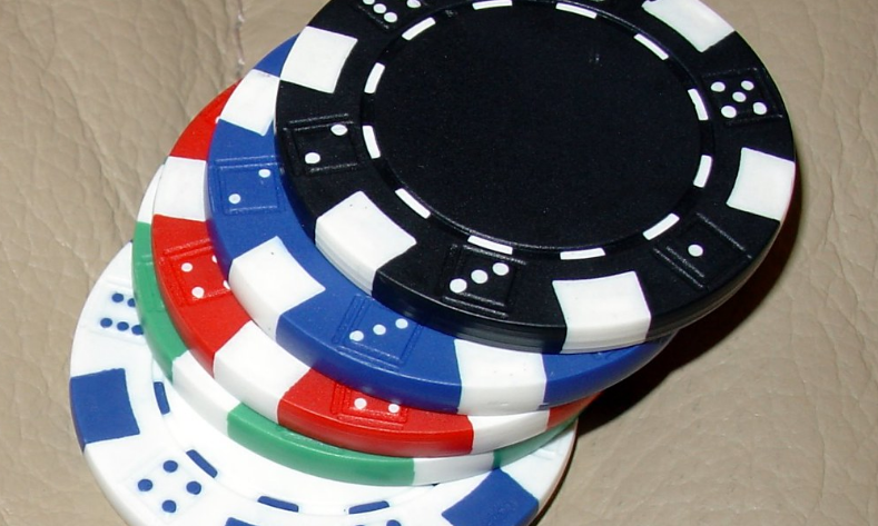 poker chips stack