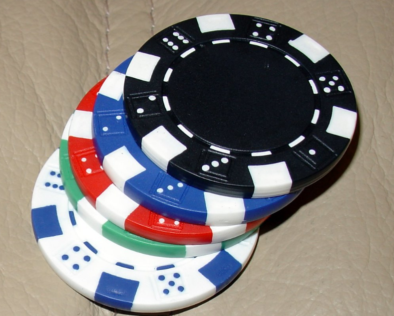 poker chips stack