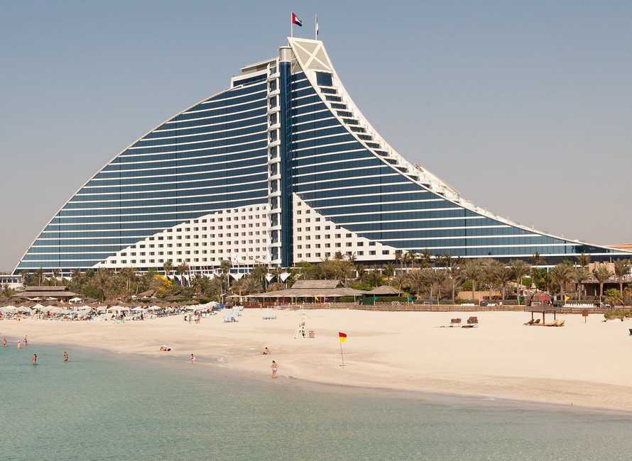 luxury UAE resort construction
