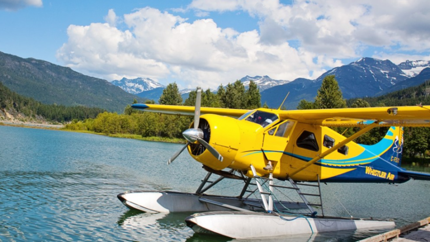 yellow budget airplane fleet