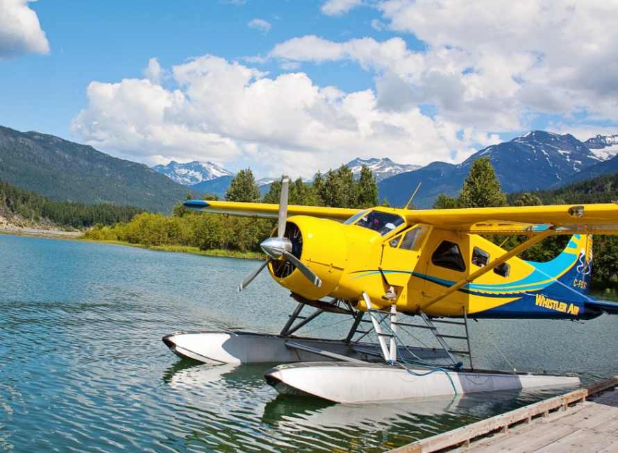 yellow budget airplane fleet