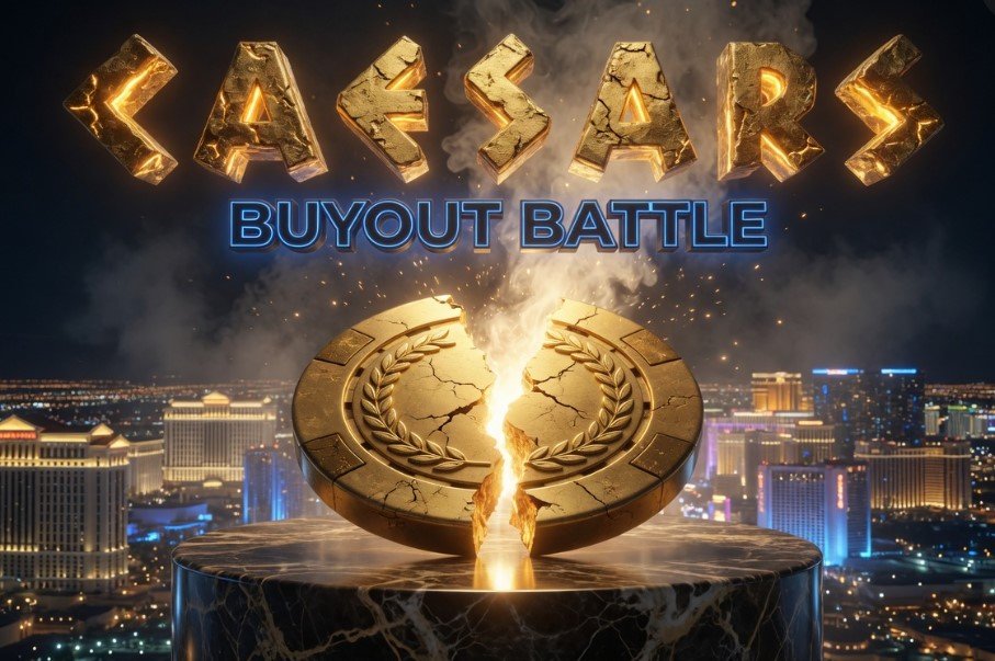 Las Vegas Strip casino recovery Caesars buyout battle 2026