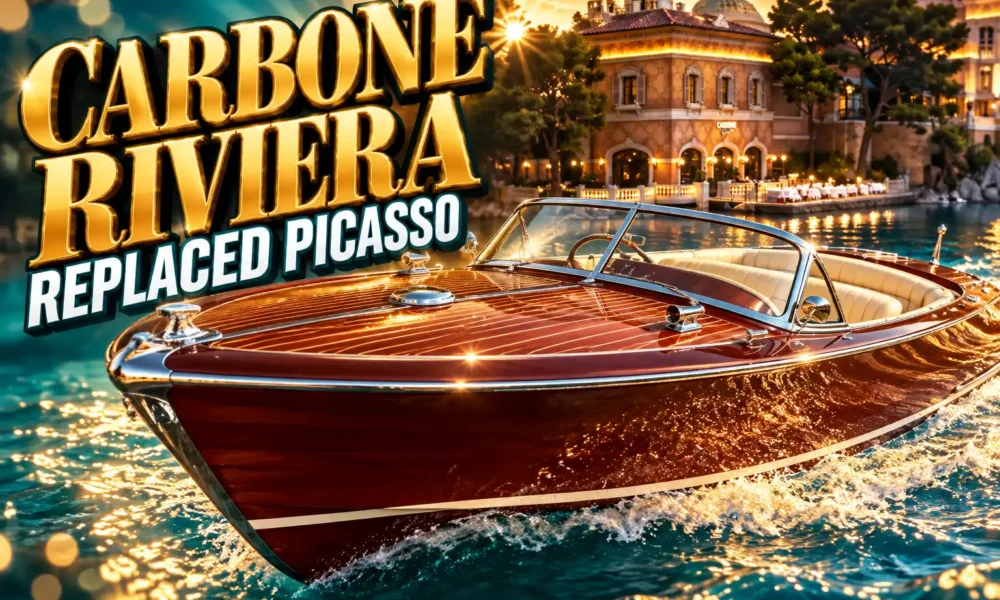 Carbone Riviera Bellagio seafood restaurant fountain terrace