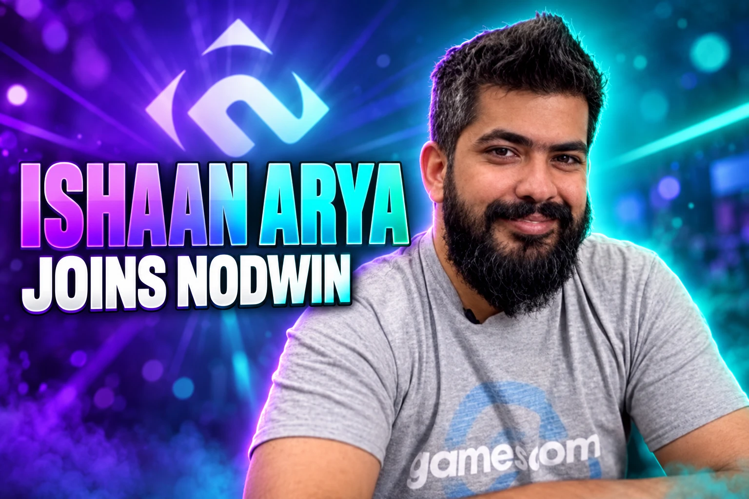 Ishaan Arya NODWIN Gaming vice president Comic Con