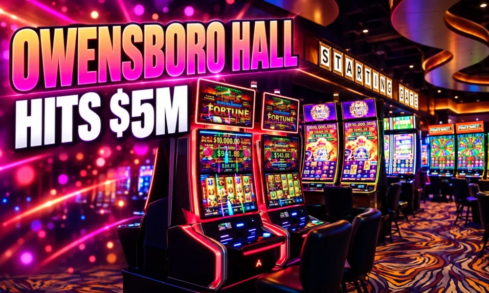Owensboro Racing and Gaming historical racing machines revenue