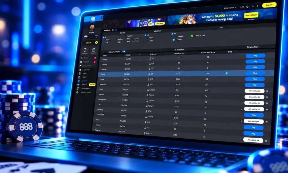 888poker Sunday freeroll now needs Universal Poker