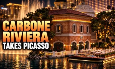Carbone Riviera takes Picasso room Bellagio lake