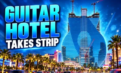 Seminole Hard Rock guitar hotel takes Las Vegas Strip