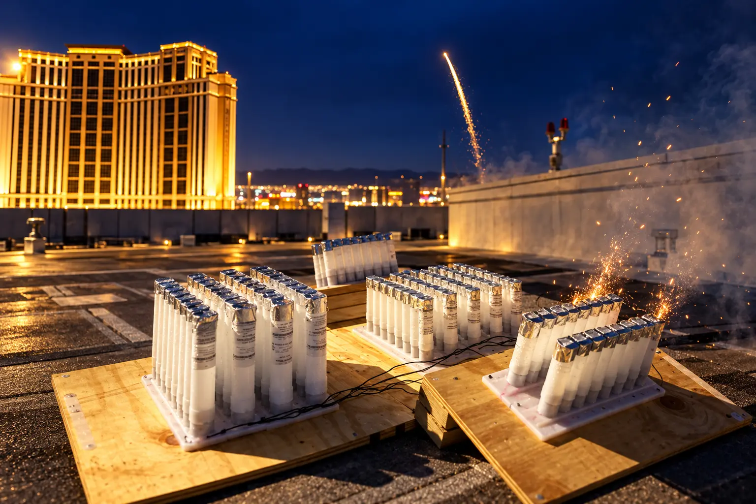 Las Vegas Thursday Fourth of July 94.4% hotel occupancy