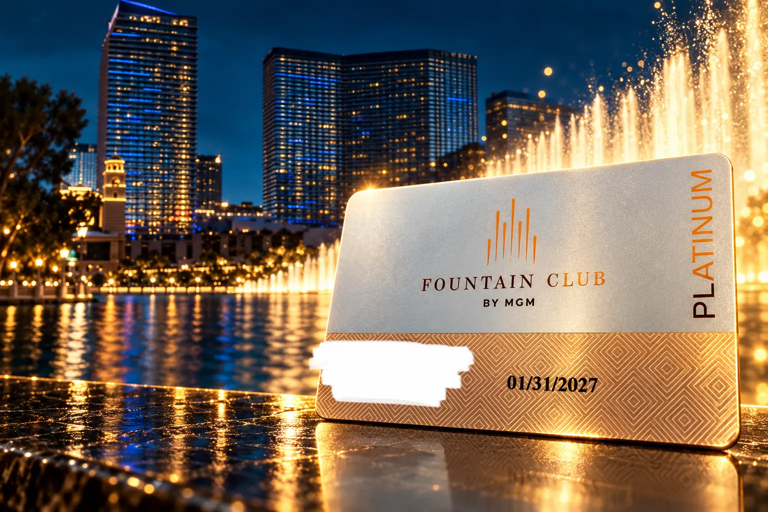 MGM Fountain Club invite-only non-gaming rewards program
