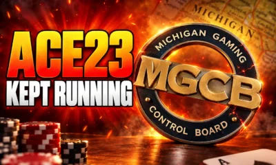 Ace23 kept running after Michigan 14-day gambling order