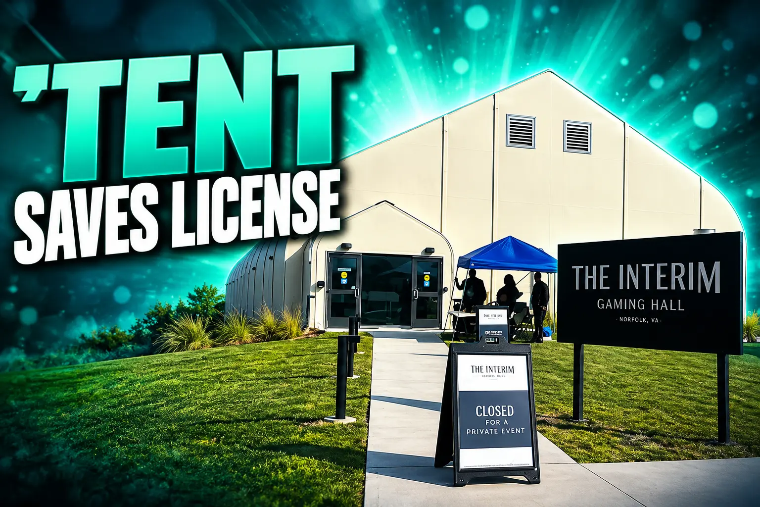 Norfolk tent casino saves Virginia license