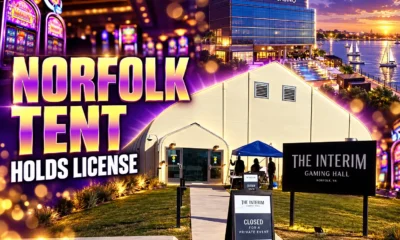 Norfolk tent holds casino license as steel rises