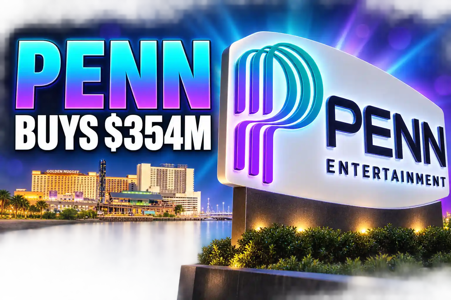 Penn Entertainment $354 million stock buyback 2025